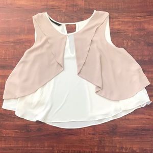 NWT ZARA FLOWY TOP